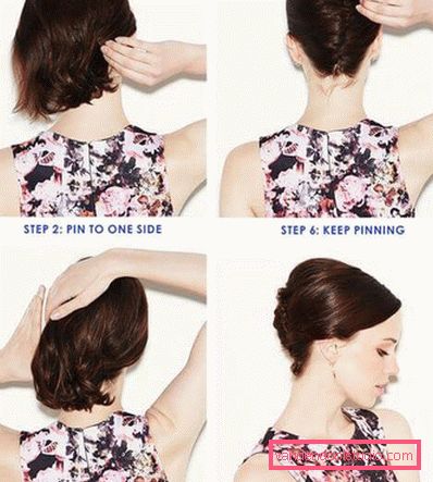 styling per capelli corti