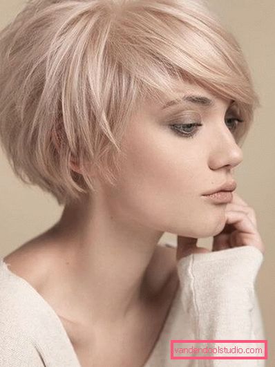 styling per capelli corti
