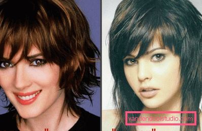 Differenze tra cascade e tagli di capelli italiani