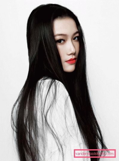 Taglio di capelli per donne per il tipo di volto asiatico
