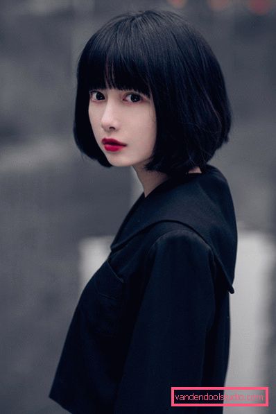 Taglio di capelli per donne per il tipo di volto asiatico
