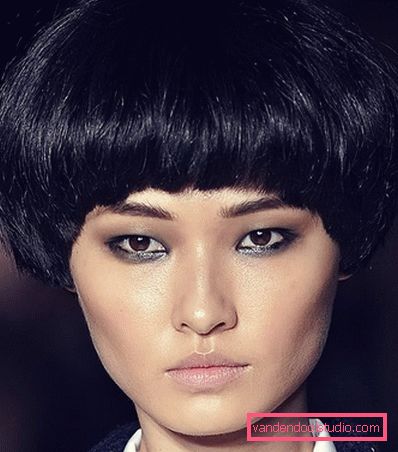 Taglio di capelli per donne per il tipo di volto asiatico