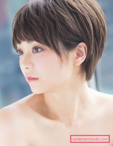 Taglio di capelli per donne per il tipo di volto asiatico