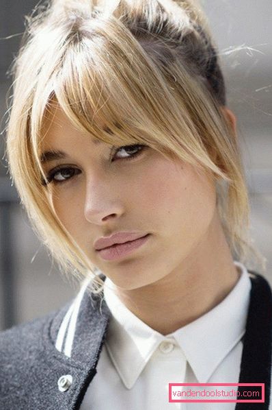Acconciature da donna per il viso triangolare