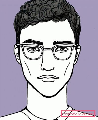 Acconciature da uomo per la faccia triangolare