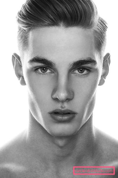 Acconciature da uomo per la faccia triangolare