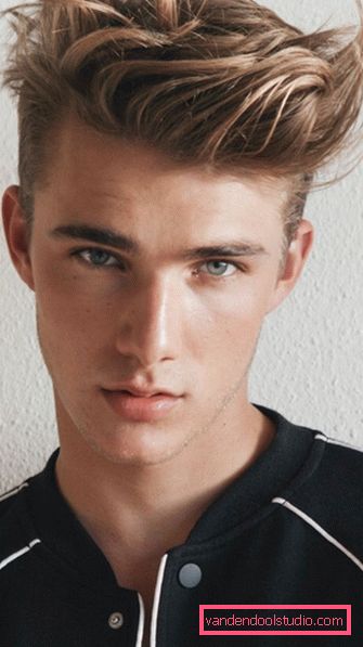 Acconciature da uomo per la faccia triangolare