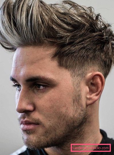 Acconciature da uomo per la faccia triangolare