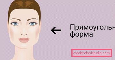 Acconciature da donna per una faccia rettangolare