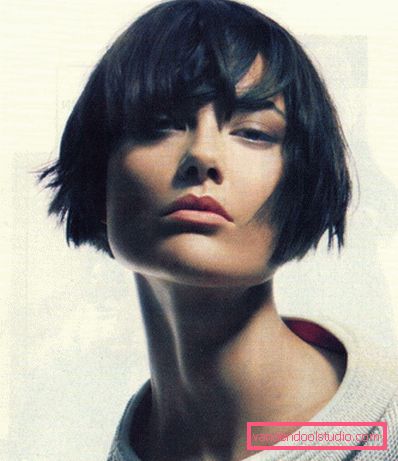 Acconciature da donna per una faccia rettangolare