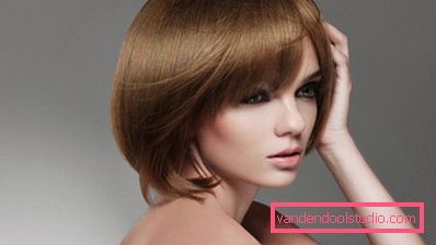 Acconciature da donna per capelli medi per un viso tondo
