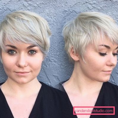 Tagli di capelli da donna per un tipo di faccia quadrata