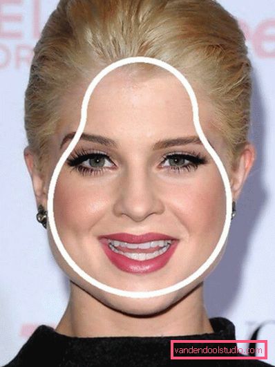 Tagli di capelli femminili a forma di pera