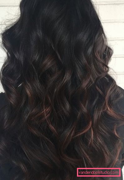 Balayazh da colorare su capelli scuri Balayazh: tecnica delicata per colorare i capelli