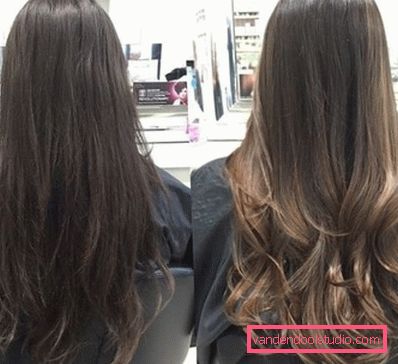 tinture per capelli balayazh, foto prima e dopo Balayazh: tecnica delicata per colorare i capelli