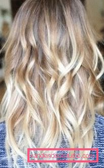 Balayazh da colorare su capelli castano chiaro Balayazh: tecnica delicata per colorare i capelli