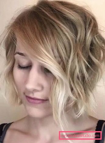 Tinture per capelli corti Balayazh: tecnica delicata per colorare i capelli