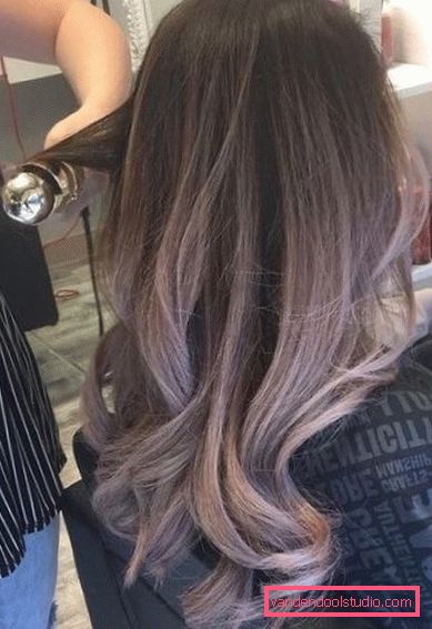 Balayazh da colorare su capelli scuri Balayazh: tecnica delicata per colorare i capelli