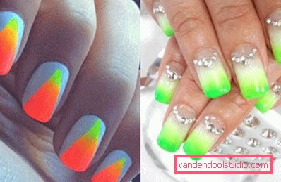nail art sfumatura brillante nail art sfumatura brillante