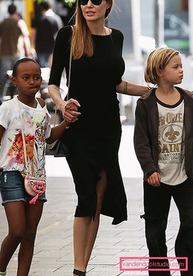 Stile immacolato di Angelina Jolie