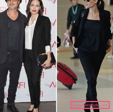 Stile immacolato di Angelina Jolie