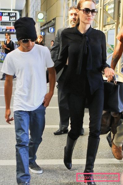 Stile immacolato di Angelina Jolie