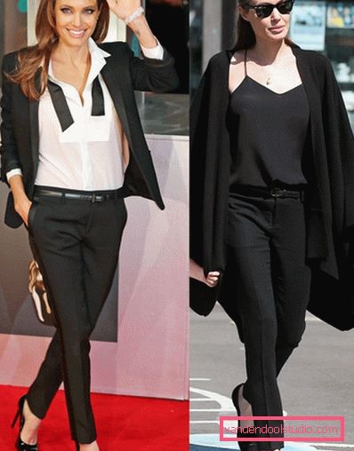 Stile immacolato di Angelina Jolie