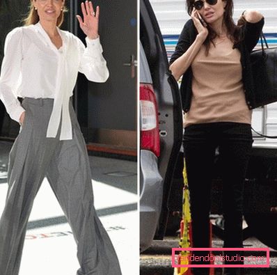 Stile immacolato di Angelina Jolie