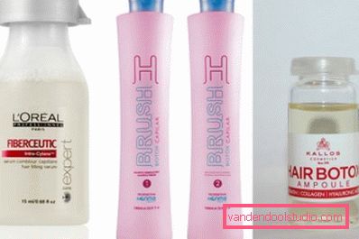 Fiberceutic, H-brash botox capilar e Kallos Hair Botox Fiberceutic, H-brash botox capilar e Kallos Hair Botox