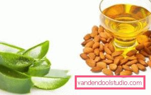 Maschera per capelli all'olio di mandorle Che cosa è utile olio di mandorle per capelli