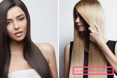 La levigatezza dei capelli La levigatezza dei capelli