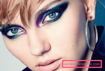 ragazza con brillanti occhi trucco ragazza con brillanti occhi trucco