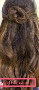 Acconciatura per capelli lunghi in modo rapido e bello Facciamo acconciature per capelli lunghi in modo rapido e bello