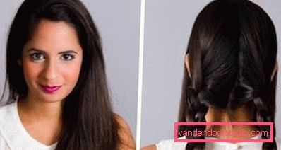 treccia intrecciare foto di capelli medi passo dopo passo Fai i capelli con le trecce sui capelli medi