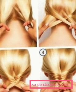 Spighetta dei capelli - tessitura passo passo Fai i capelli con le trecce sui capelli medi