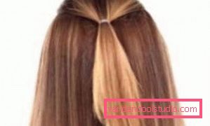 Treccia dragone - schema di tessitura Fai i capelli con le trecce sui capelli medi