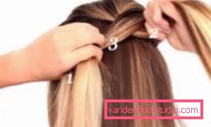 Treccia dragone - schema di tessitura Fai i capelli con le trecce sui capelli medi