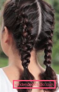 Acconciature per capelli lunghi Acconciature per bambine per capelli lunghi