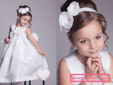 Acconciature per bambini per l'asilo di laurea