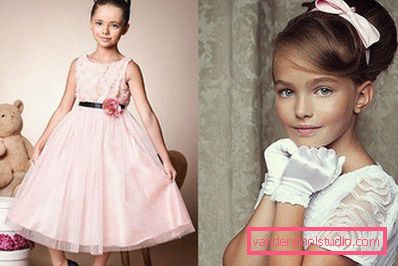 Acconciature per bambini per l'asilo di laurea