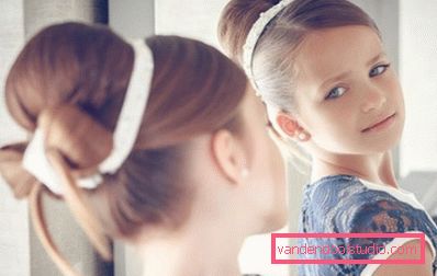 Acconciature per bambini per l'asilo di laurea