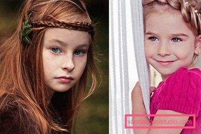 Acconciature per bambini per l'asilo di laurea