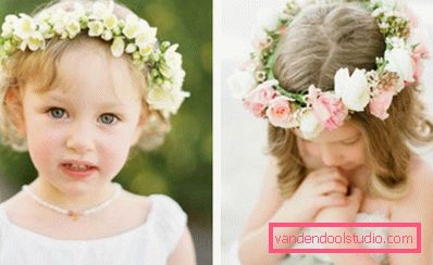 Acconciature per bambini per l'asilo di laurea