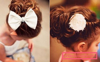 Acconciature per bambini per l'asilo di laurea