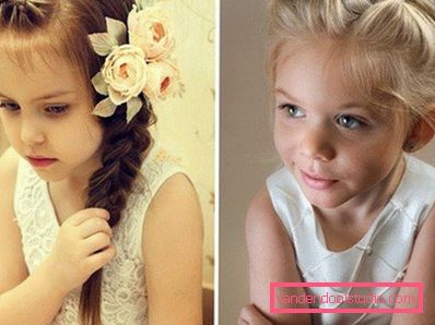 Acconciature per bambini per l'asilo di laurea