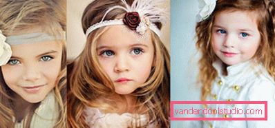 Acconciature per bambini per l'asilo di laurea