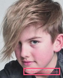 Taglio di capelli per ragazzi con frangia Tagli di capelli per bambini per ragazzi delle scuole elementari