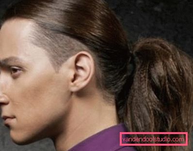 Acconciature da uomo lunghe Tagli e tagli di capelli lunghi da uomo
