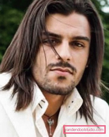 Tagli di capelli lunghi da uomo Tagli e tagli di capelli lunghi da uomo