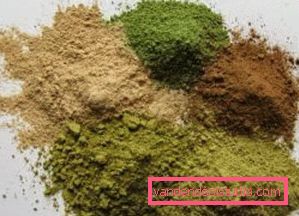 Colorazione per capelli all'henné Colorazione per capelli all'hennè e basma fatti in casa